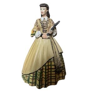 Vintage 1992 The Franklin Mint Gone With The Wind Porcelain Doll Figurine